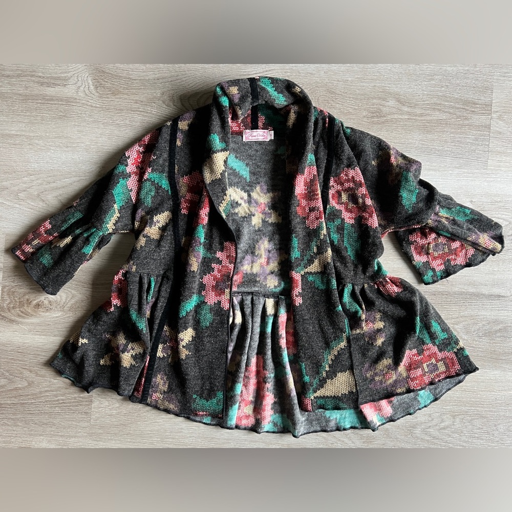 Pura Vida | Floral Flutter Cardigan